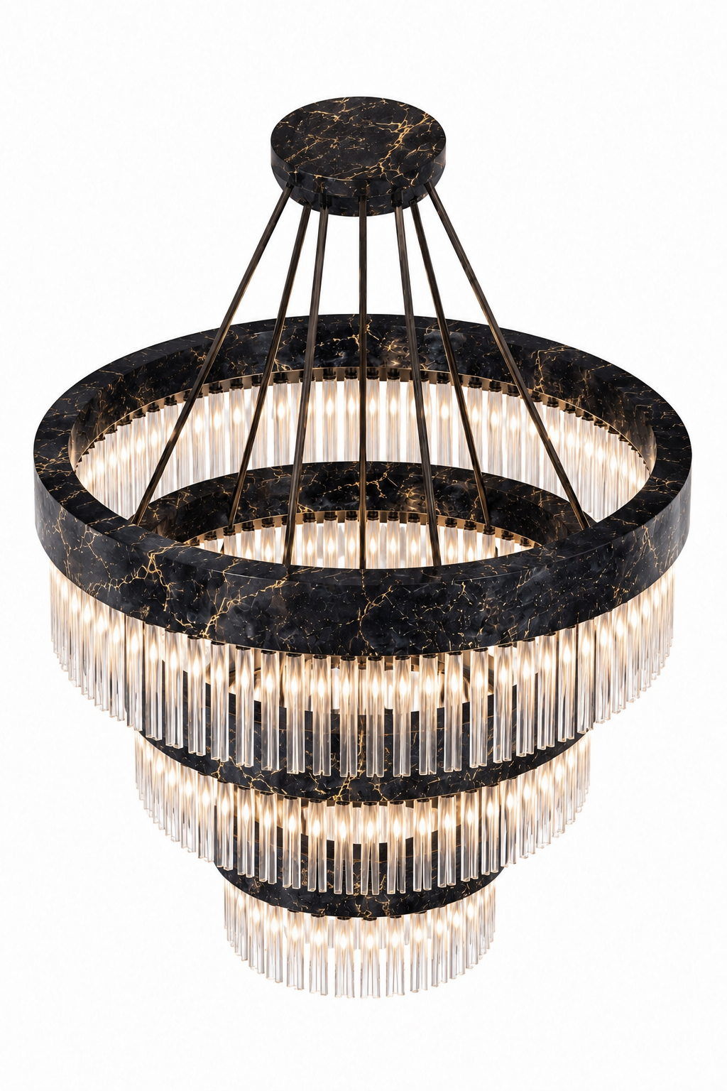 Le Lustre cristal d'or
