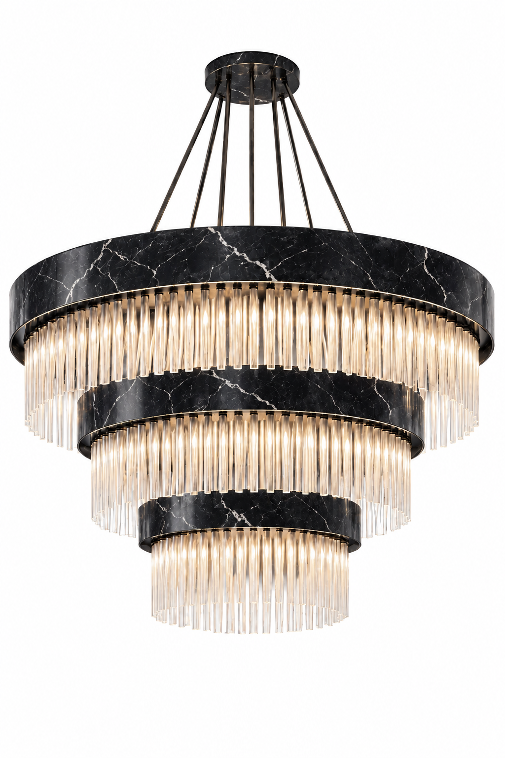 Le Lustre cristal d'or