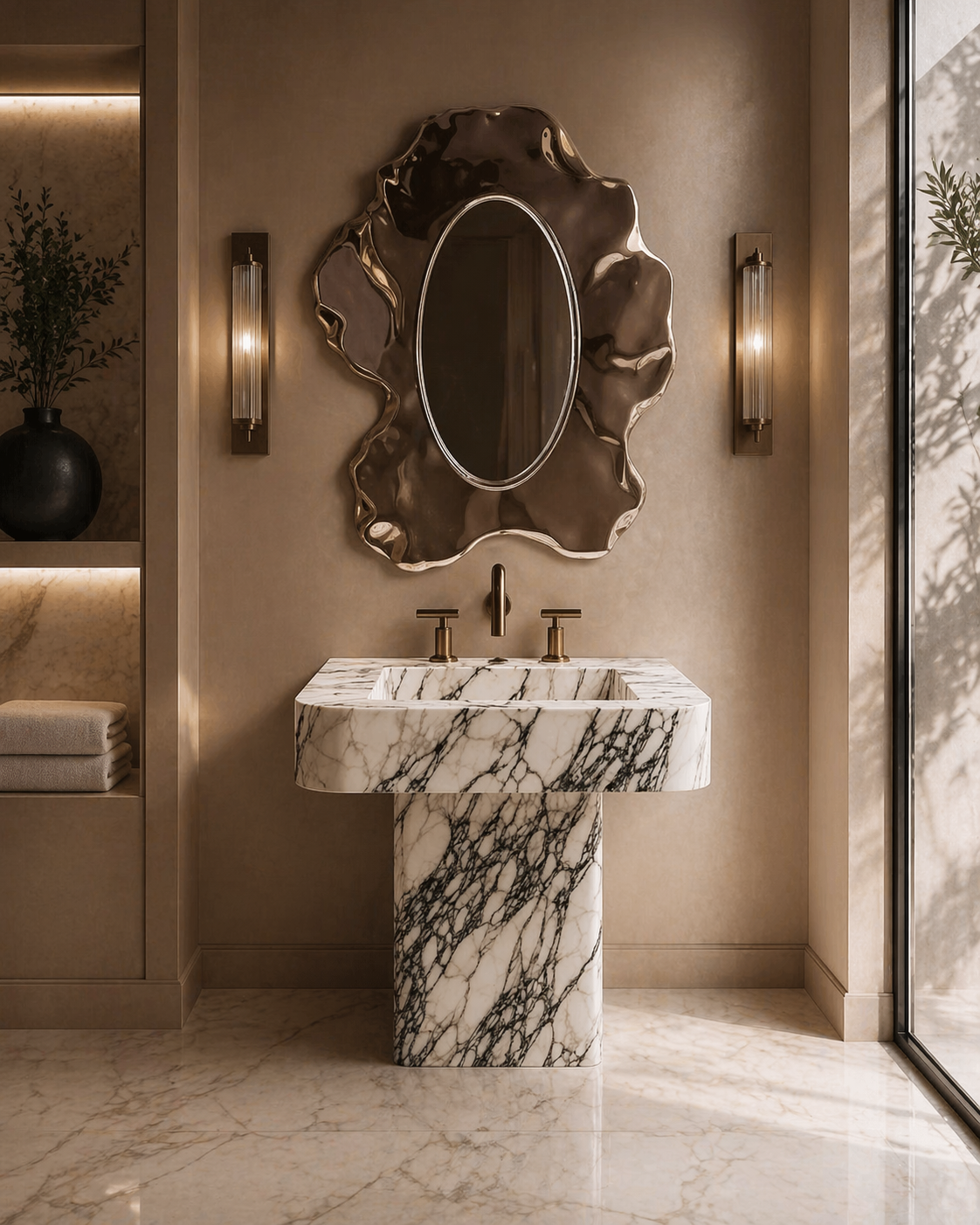 Le lavabo velvet