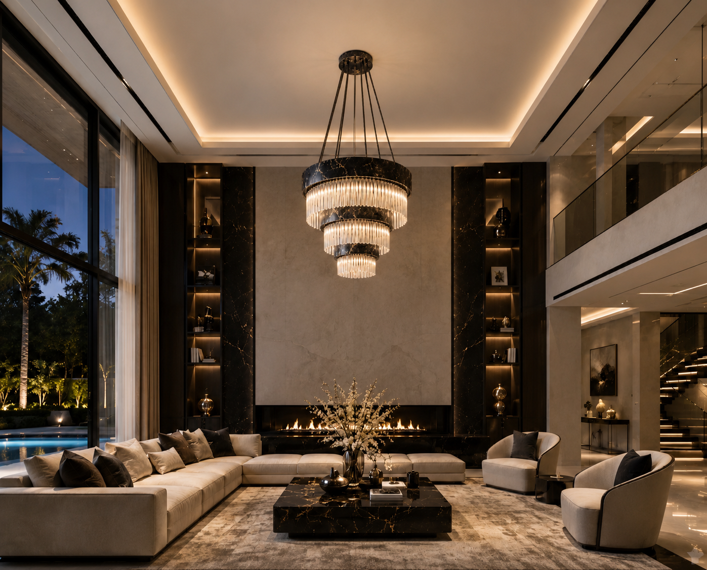 Le Lustre cristal d'or