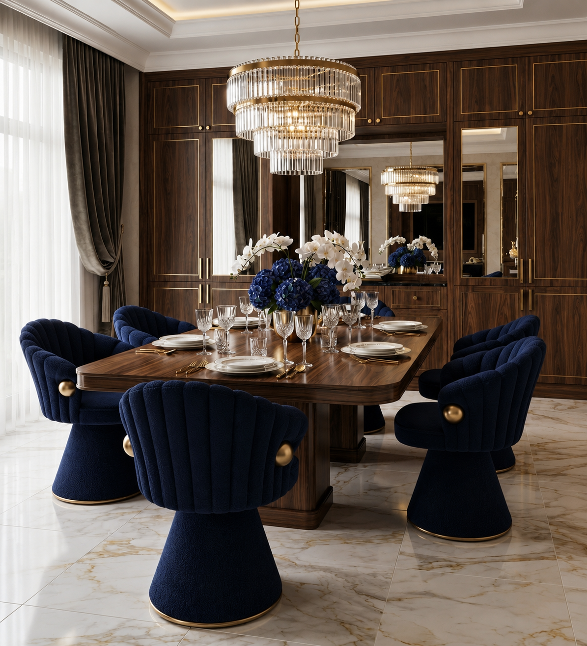 Chaise lazuli