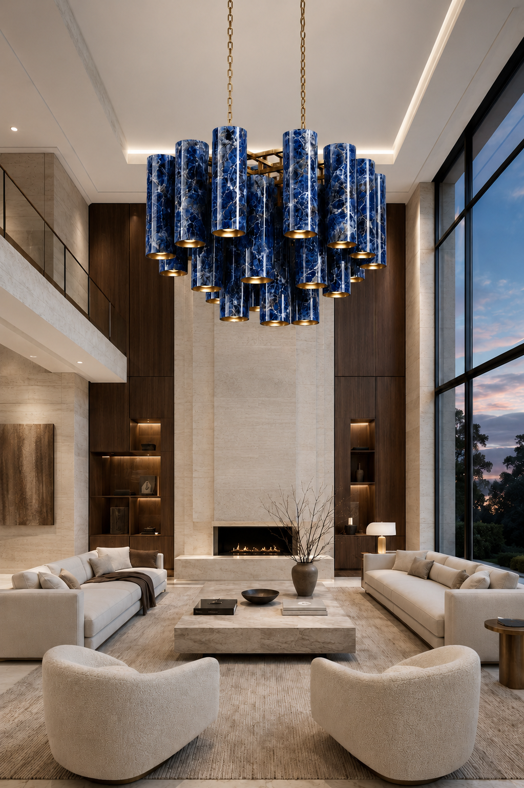 Lustre pietra lazuli