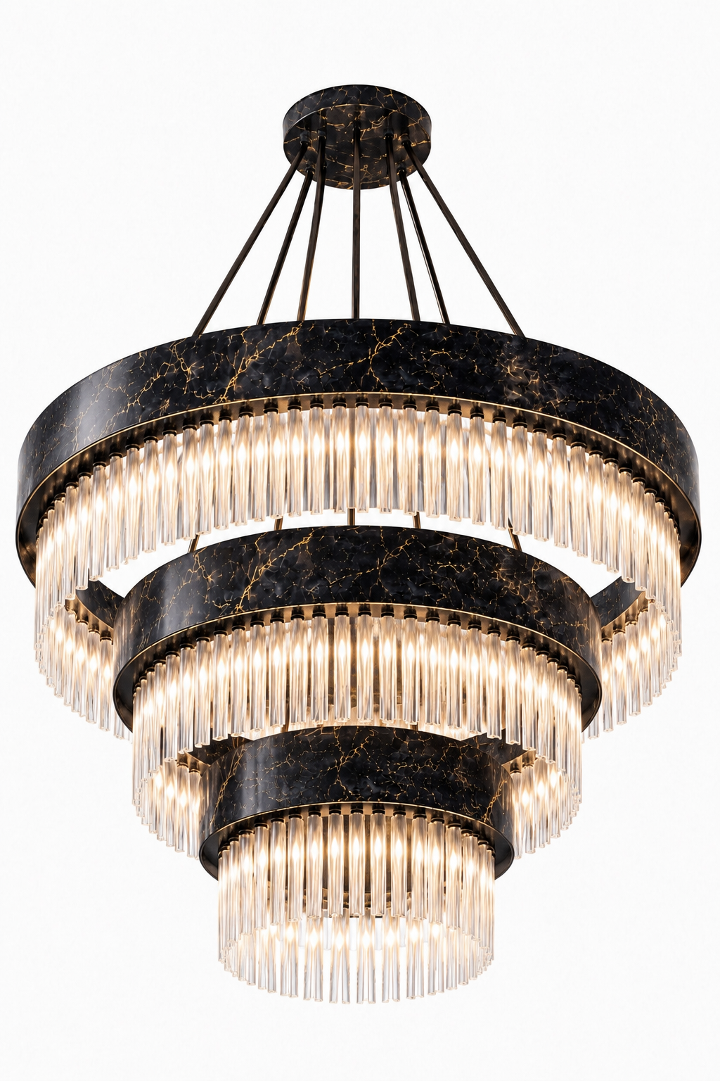 Le Lustre cristal d'or