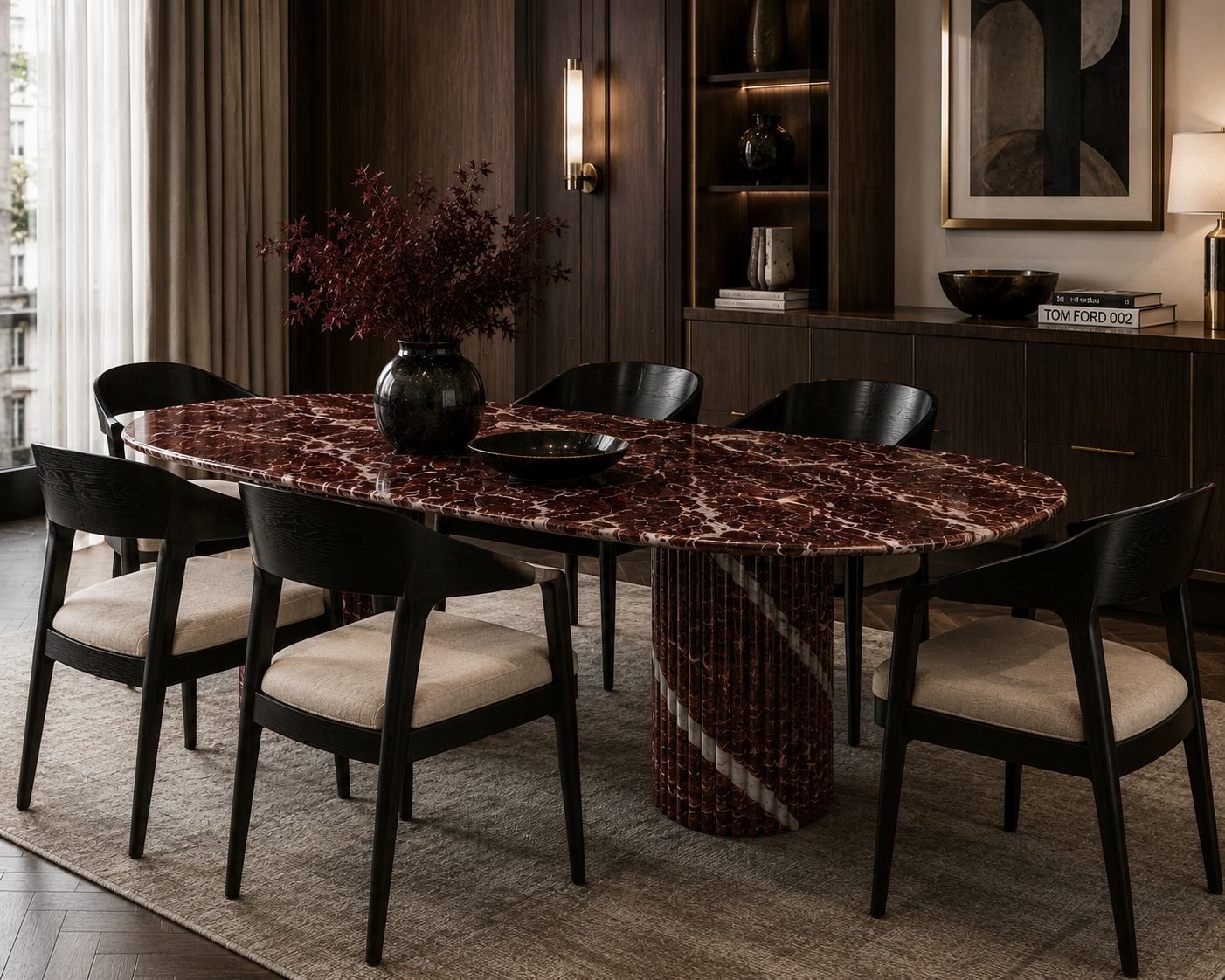 Table de dinner Ruby